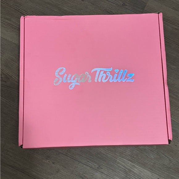 NIB Dolls Kill / Sugar Thrillz Bubblegum Party Combat Boots - Picture 9 of 10